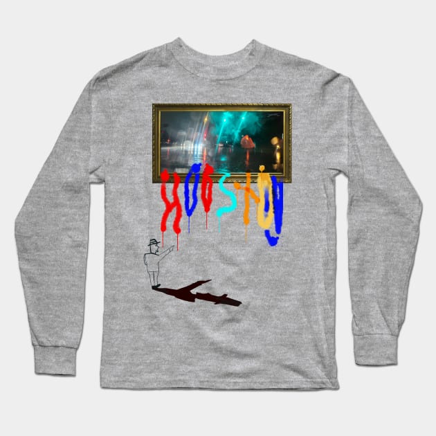 Houston Long Sleeve T-Shirt by Space City Nicoya